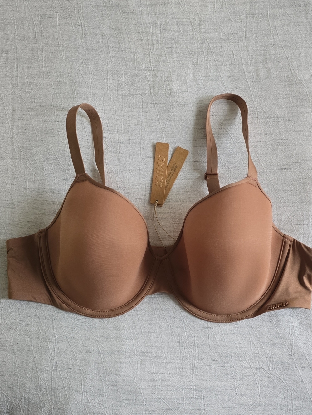 SKIMS Weightless Demi Bra Size:44A Sienna